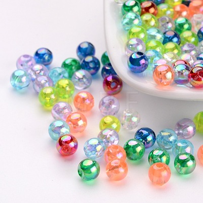 Eco-Friendly Transparent Acrylic Beads PL730M-1