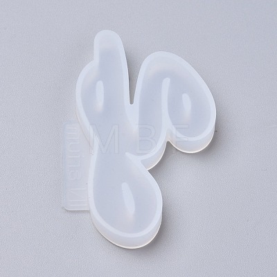 Letter DIY Silicone Molds DIY-I034-08Y-1