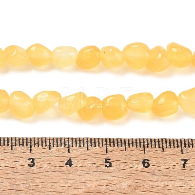 Natural Honey Jade Beads Strands GG-CBA9392-23-1