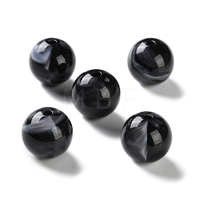 Opaque Acrylic Beads OACR-M015-12A-1
