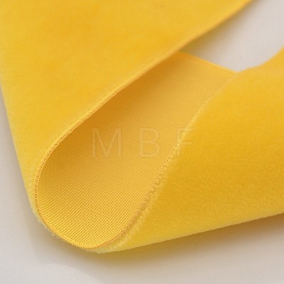 Polyester Velvet Ribbon for Gift Packing and Festival Decoration SRIB-M001-7mm-660-1