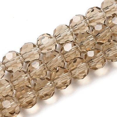 Transparent Glass Beads EGLA-A035-T6mm-D16-1