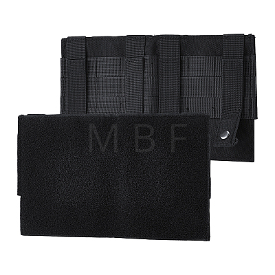Nylon Tactical Molle Hook and Loop Panel DIY-WH0698-036A-1