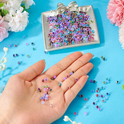Transparent Glass Beads GLAA-TAC0028-006-1