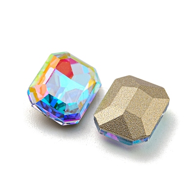 Glass Rhinestone Cabochons RGLA-M017-I02-202ST-1