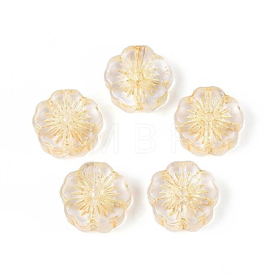 Transparent Glass Beads GLAA-N055-01B-1