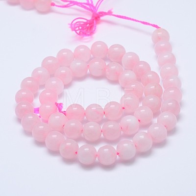 Natural Madagascar Rose Quartz Beads Strads G-D655-12mm-1