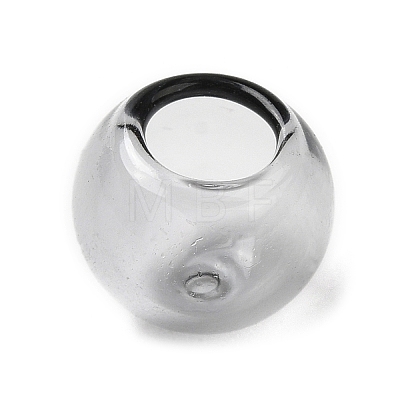 Transparent Glass Bead Cone GLAA-G100-01A-03-1