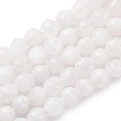 Natural Rainbow Moonstone Beads Strands G-J403-04B-6mm-1