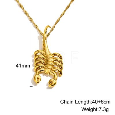 Halloween 304 Stainless Steel Pendant Necklaces WG7BF66-02-1