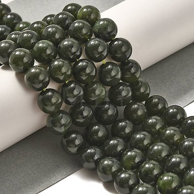 Natural Jade Beads Strands G-H090-A01-10MM-1