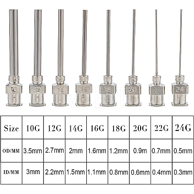 Stainless Steel Dispensing Needles TOOL-BC0001-13C-P-1