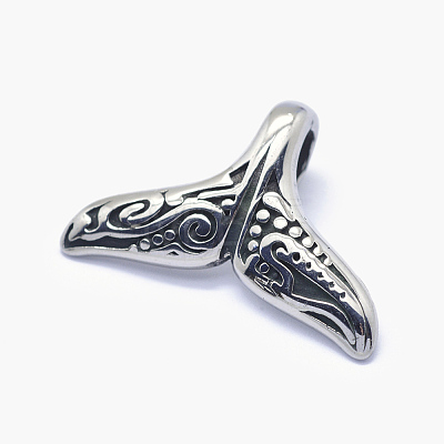 304 Stainless Steel Pendants STAS-I082-06AS-1