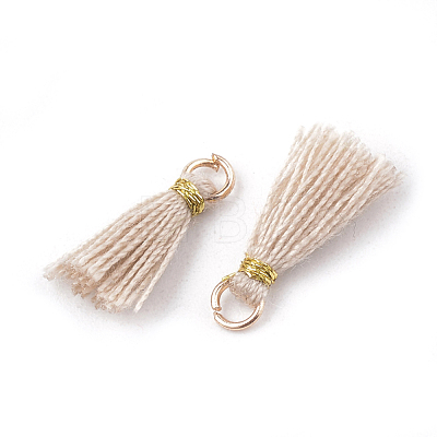 Polycotton(Polyester Cotton) Tassel Pendant Decorations FIND-S281-25-1