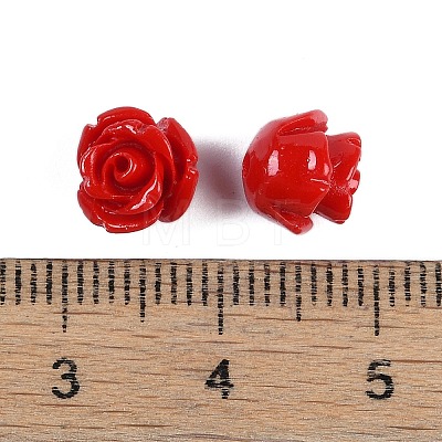 Synthetic Coral Carved Beads CORA-C003-18A-1