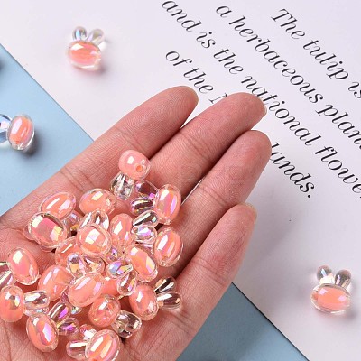 Transparent Acrylic Beads TACR-S152-05B-SS2109-1