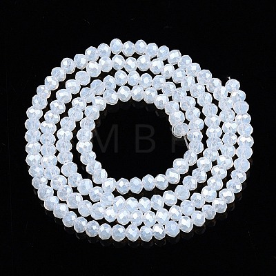 Electroplate Glass Beads Strands EGLA-A044-J2mm-A06-1