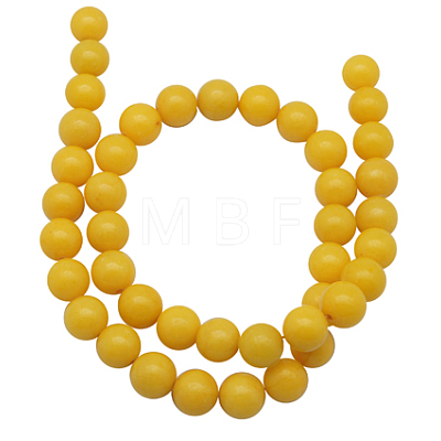 Natural Mashan Jade Beads Strands X-DJAD-8D-07-1