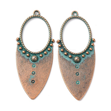 Tibetan Style Alloy Pendants FIND-B055-02J-1