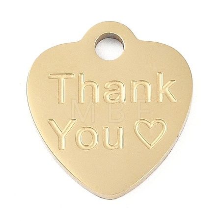 304 Stainless Steel Charms STAS-I325-136H-G-1