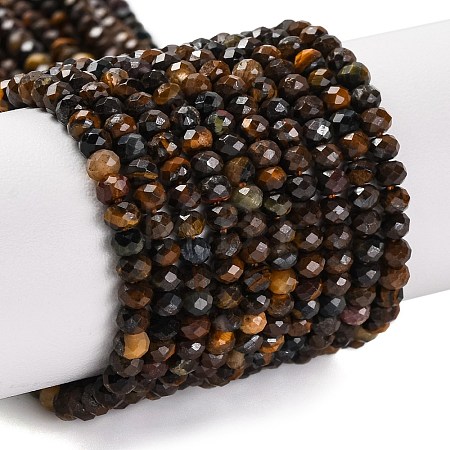 Natural Tiger Eye Beads Strands G-H003-B04-02A-1