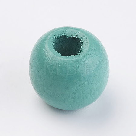 Natural Wood Beads WOOD-Q030-57B-1