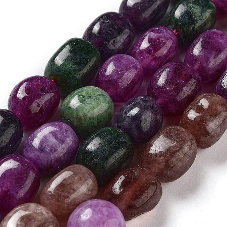 Natural Malaysia Jade Beads Strands G-P528-N04-01-1
