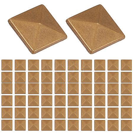 200Pcs Brass Cabochons KK-CY0001-18A-AB-1
