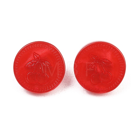 1-Hole Resin Alloy Shank Buttons FIND-B065-03G-02-1