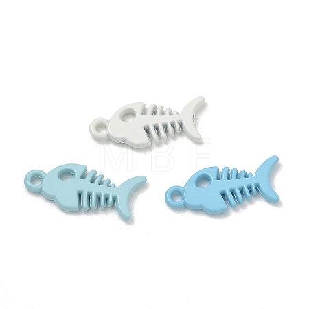 Spray Painted Alloy Pendants AL-CBA5D51-01F-1
