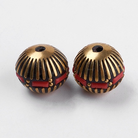 Handmade Indonesia Beads IPDL-E008-17A-1