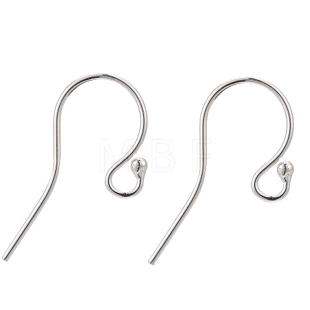 925 Sterling Silver Earring Hooks STER-K167-051C-S-1