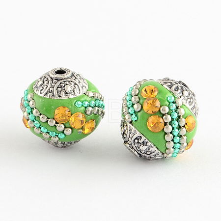 Handmade Indonesia Beads IPDL-R437-04-1