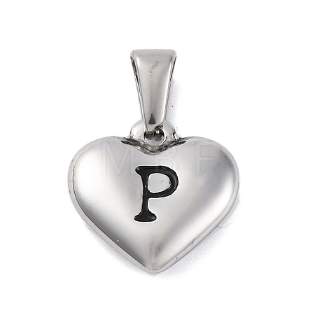 304 Stainless Steel Pendants STAS-P278-01P-P-1-1