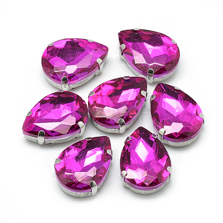 Sew on Rhinestone RGLA-T035-7x10mm-10-1