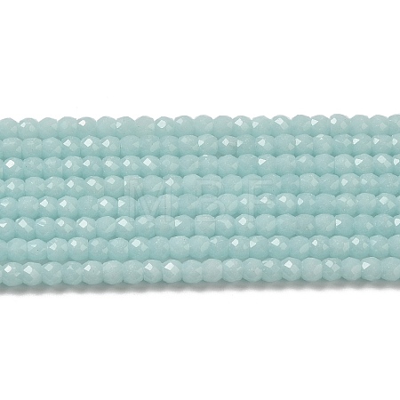 Synthetic Luminous Stone Beads Strands G-C086-01B-01-1