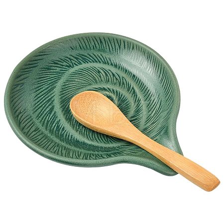 Round Ceramic Utensil Rest PR-FZCA307-06-1