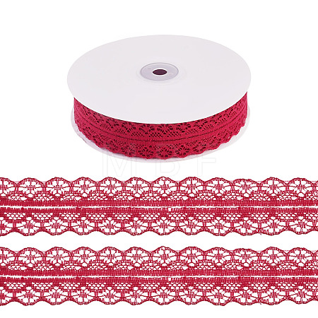 Polyester Lace Ribbon OCOR-TAC0025-008B-1