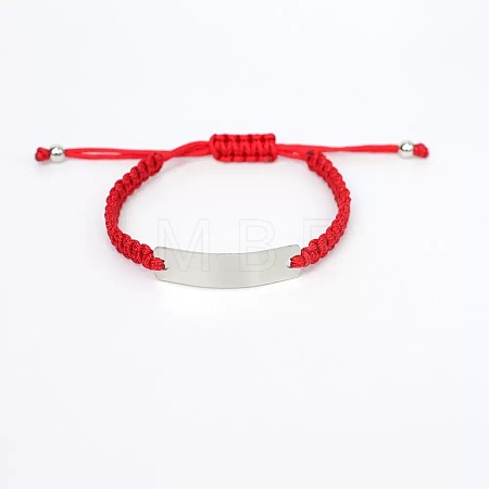 Polyester Braided Bracelets OO9218-3-1