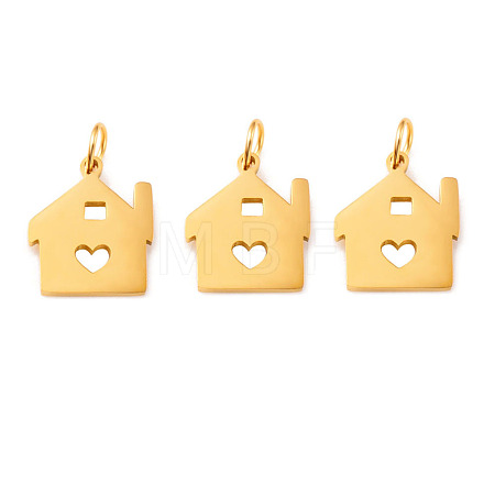 304 Stainless Steel Pendants PW-WG08341-02-1