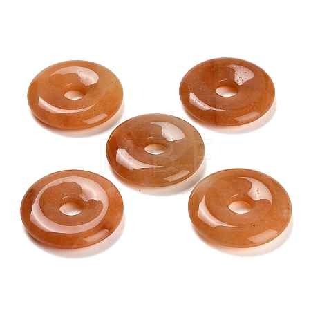 Natural Red Aventurine Pendants G-F831-A12-1