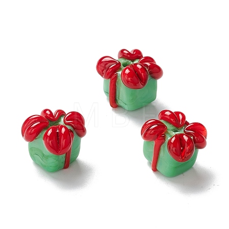 Handmade Lampwork Beads LAMP-I025-04B-1
