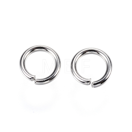 Non-Tarnish 304 Stainless Steel Open Jump Rings A-STAS-D448-093P-9mm-1