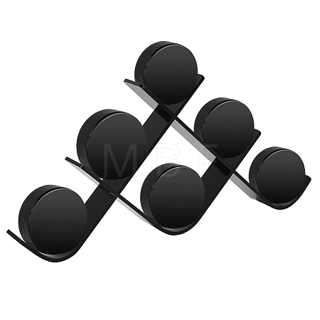 2Pcs Acrylic Hockey Puck Holder AJEW-WH0817-024B-02-1