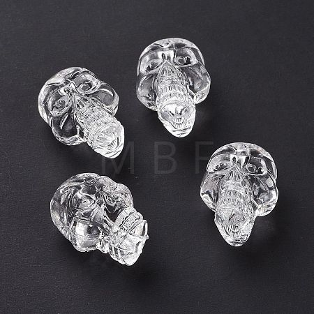 Transparent Acrylic Beads X-OACR-P013-01-1