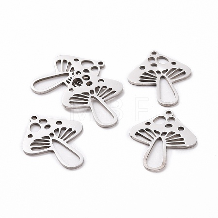 Non-Tarnish Autumn Theme 201 Stainless Steel Pendants STAS-S105-LA745-1-1