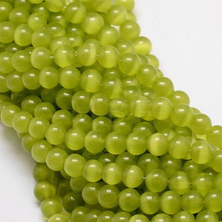 Cat Eye Beads Strands CE-M011-10mm-22-1