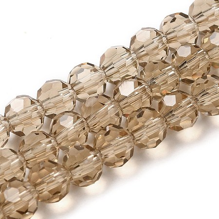 Transparent Glass Beads EGLA-A035-T6mm-D16-1