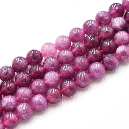 Natural Quartz Beads Strands G-N355-6mm-43-1