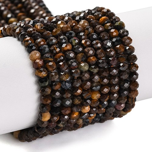 Natural Tiger Eye Beads Strands G-H003-B04-02A-1